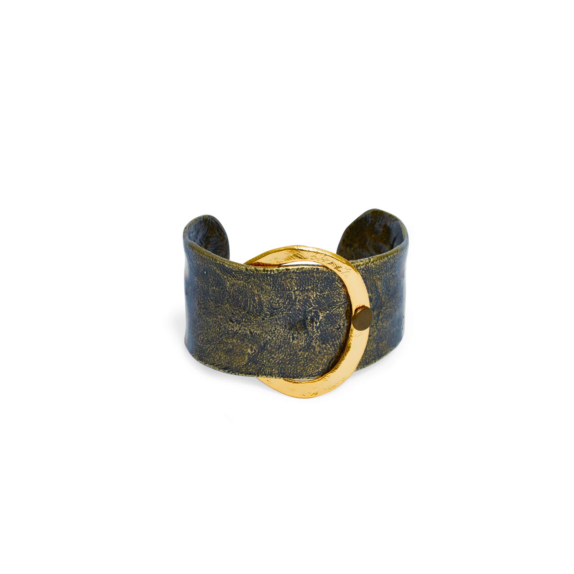 Brass Gold Cuff One Thousand and One Nights
