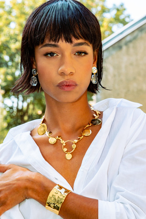 Collier  Doré Félicita
