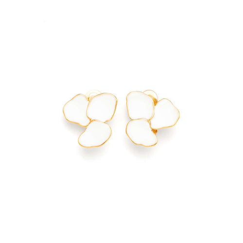 Boucles d'oreilles clip doré Premier rendez-vous