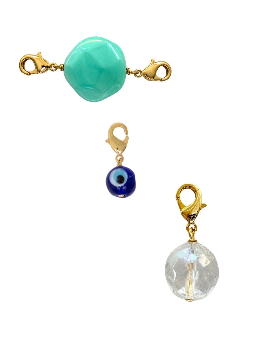 Pack Charms Doré Aqua Girl