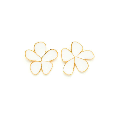41-Degree Gold Clip-On Earrings