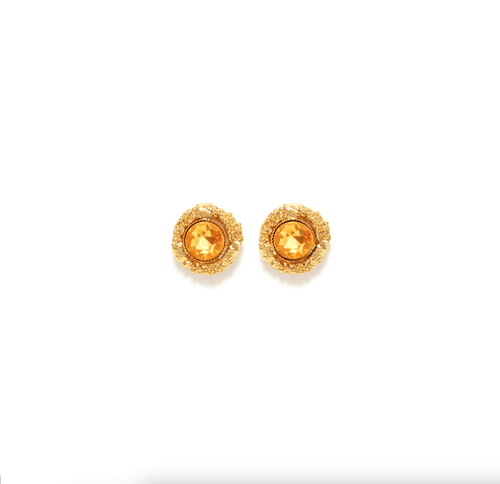 Boucles D'oreilles percées L'heure Dorée
