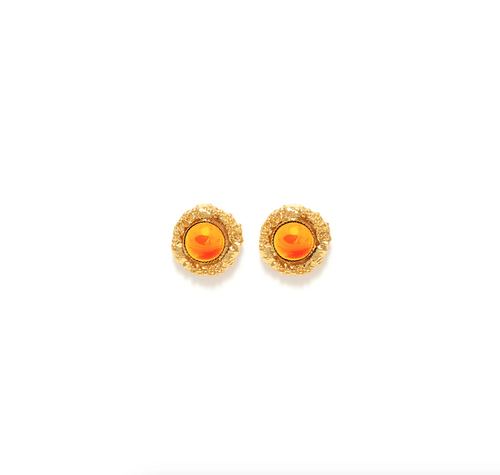 Boucles D'oreilles percées L'heure Dorée
