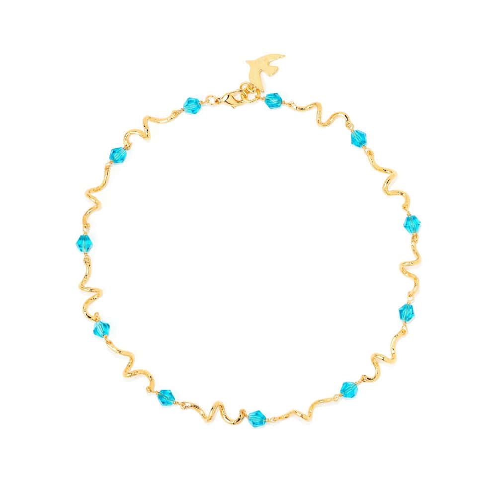 Gold-Plated Arabesque Necklace