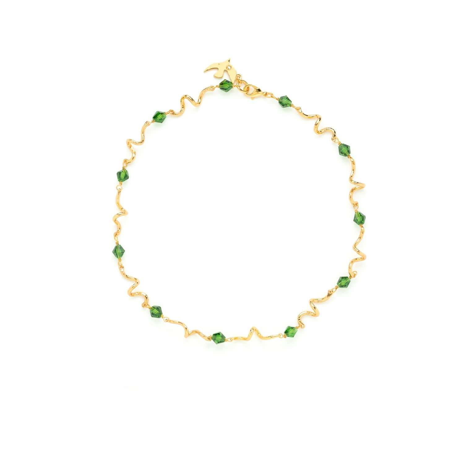 Collier  Doré Arabesque