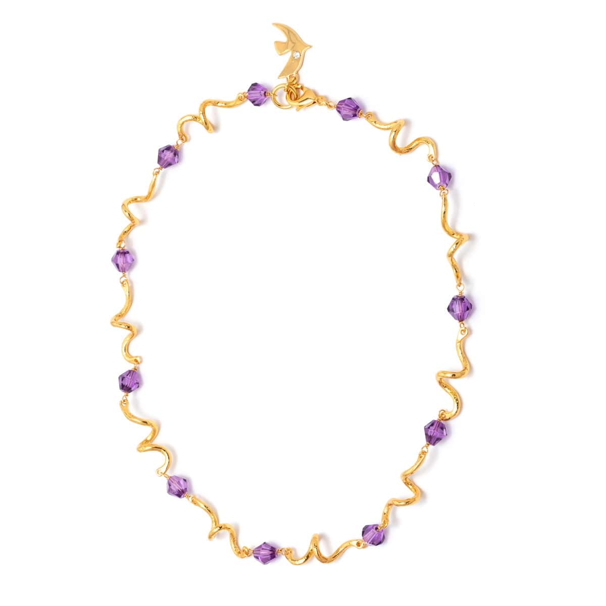 Collier  Doré Arabesque