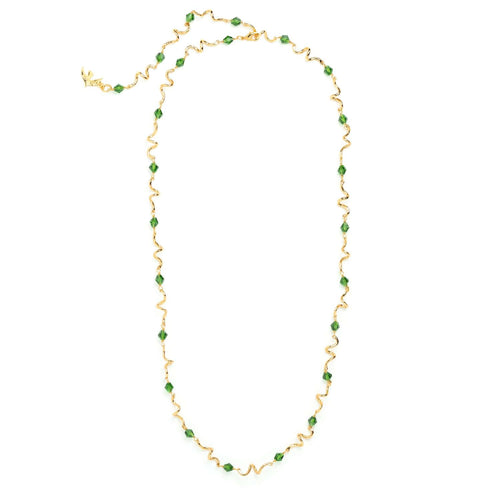 Sautoir Doré Arabesque