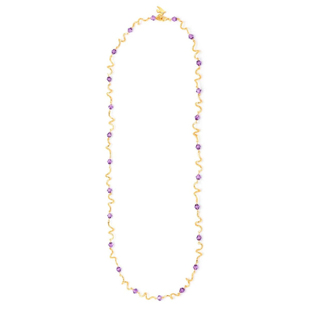 Sautoir Doré Arabesque
