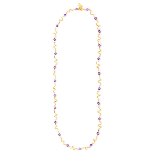 Sautoir Doré Arabesque