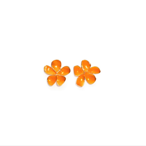 41 First Date Gold Pierced Earrings