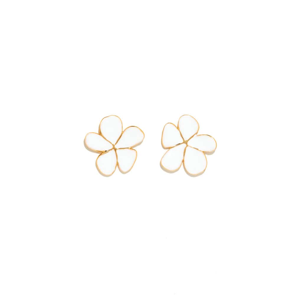 Pierced Earrings Gold First Date