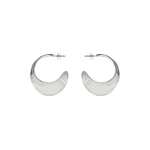 Silver Pierced Earrings Joséphine