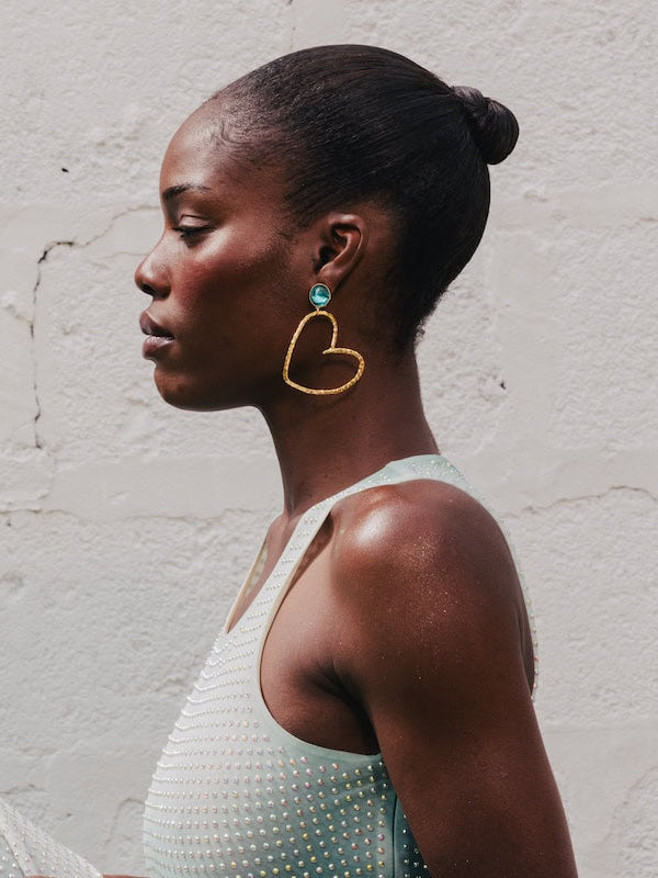 PYAAR Gold Clip-On Earrings