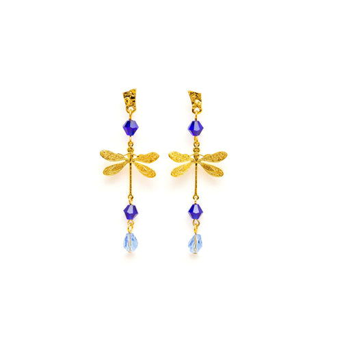 Boucles D'oreilles Percées Doré Maitika