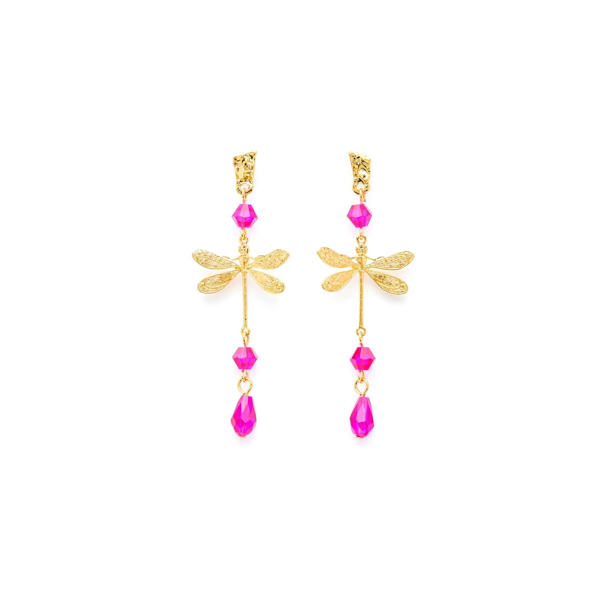 Maitika Gold-Plated Pierced Earrings