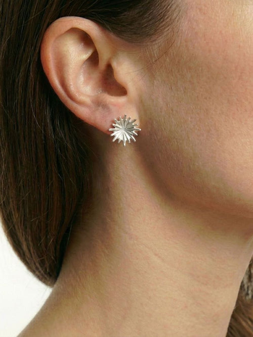 Boucles d'oreilles argent massif Ciel d'été