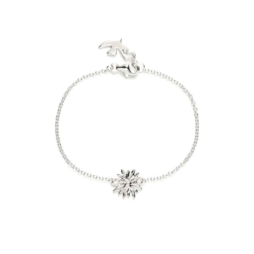 Bracelet argent massif Ciel d'été