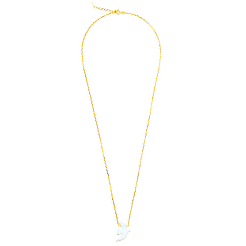Gold Opal Necklace