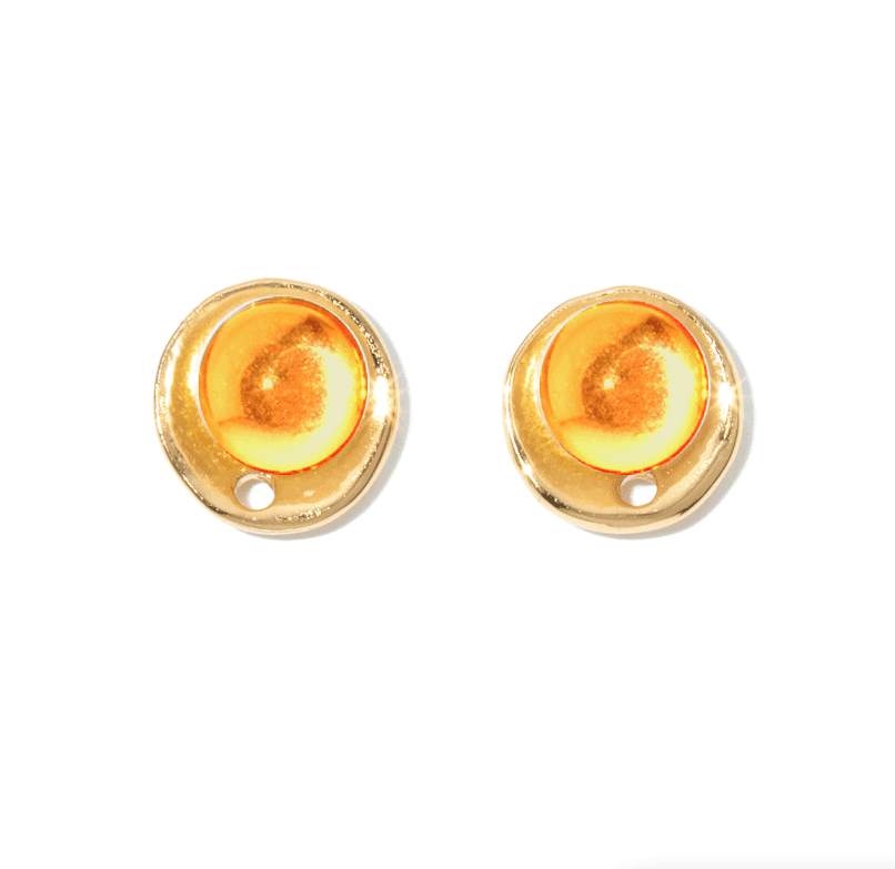Boucles D'oreilles Percées Interchangables