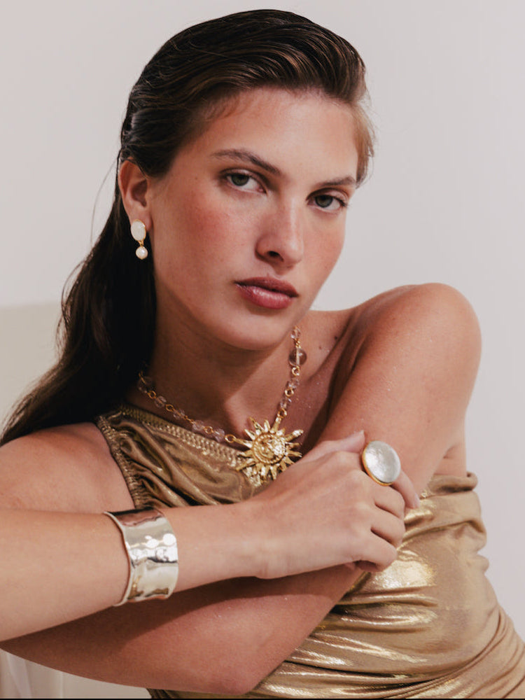 Boucles d'oreilles percées L’Amoroso
