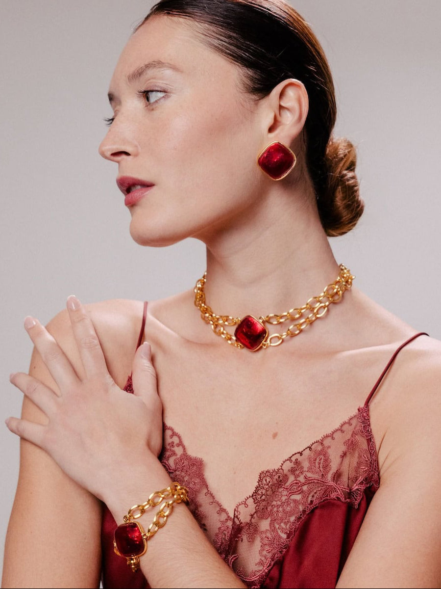 L'Amoroso Clip-On Earrings