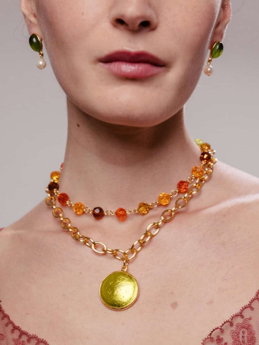 Boucles d'oreilles percées L’Amoroso