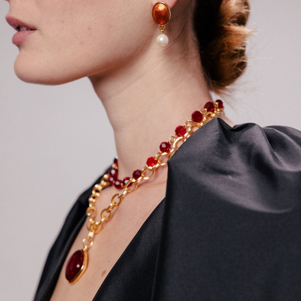 Boucles d'oreilles percées L’Amoroso