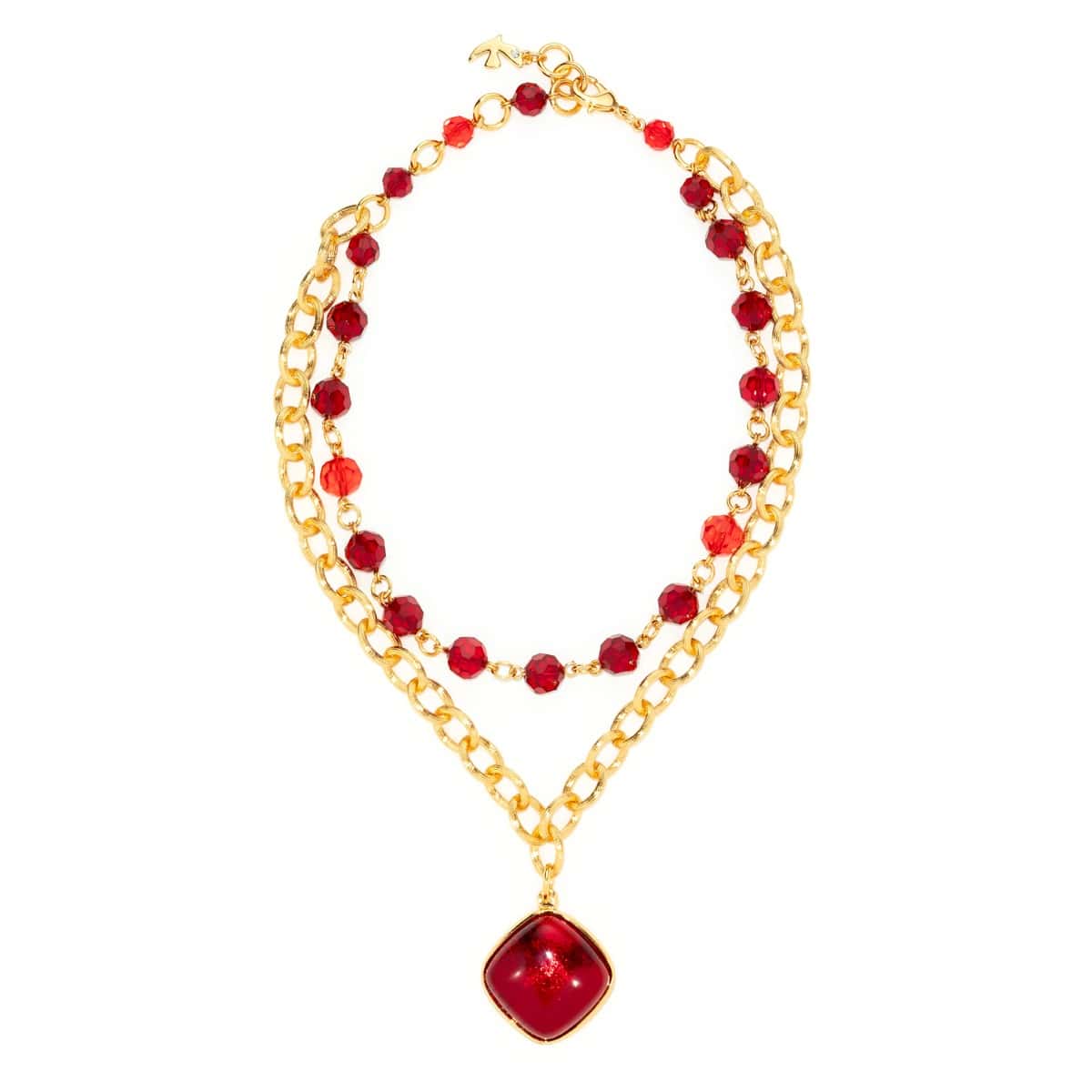 Collier doré L'Amoroso