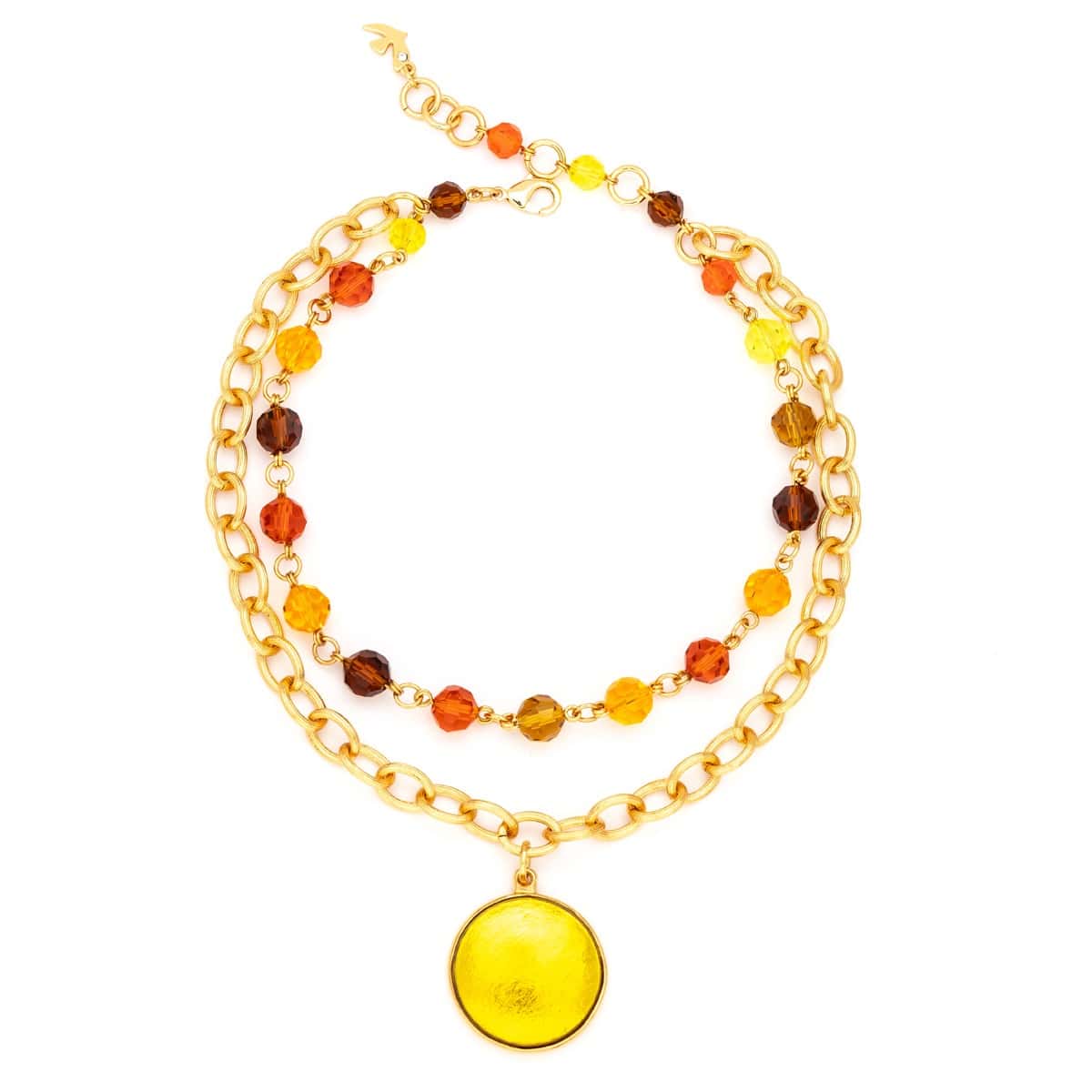 Collier doré L'Amoroso