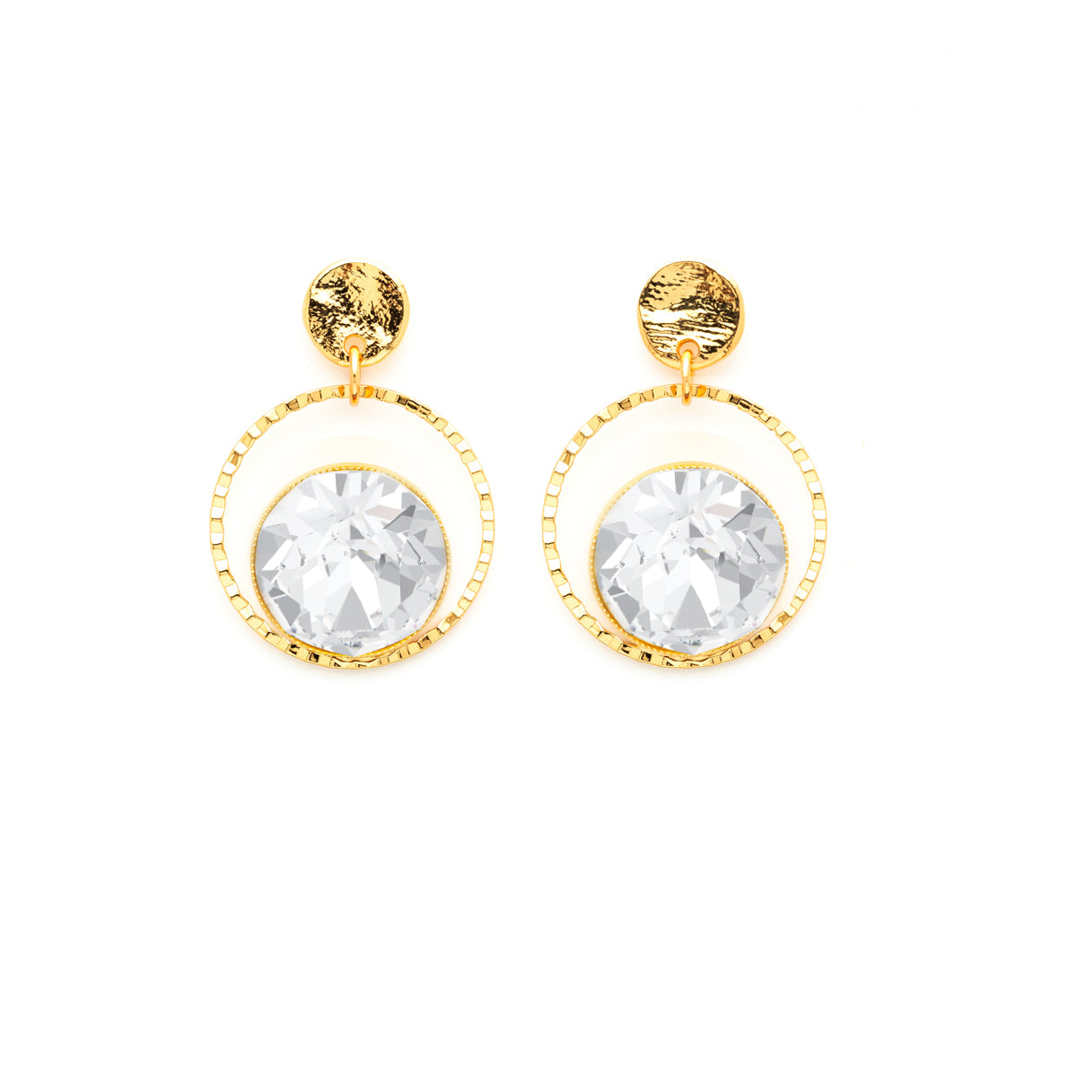 Boucles d'oreilles percées L’Amoroso