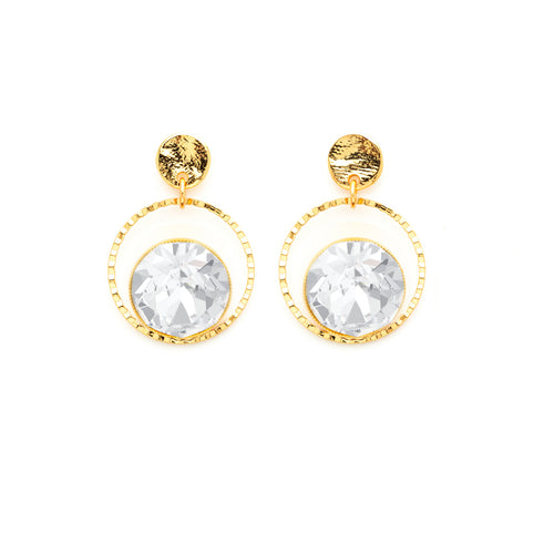 Boucles d'oreilles percées L’Amoroso