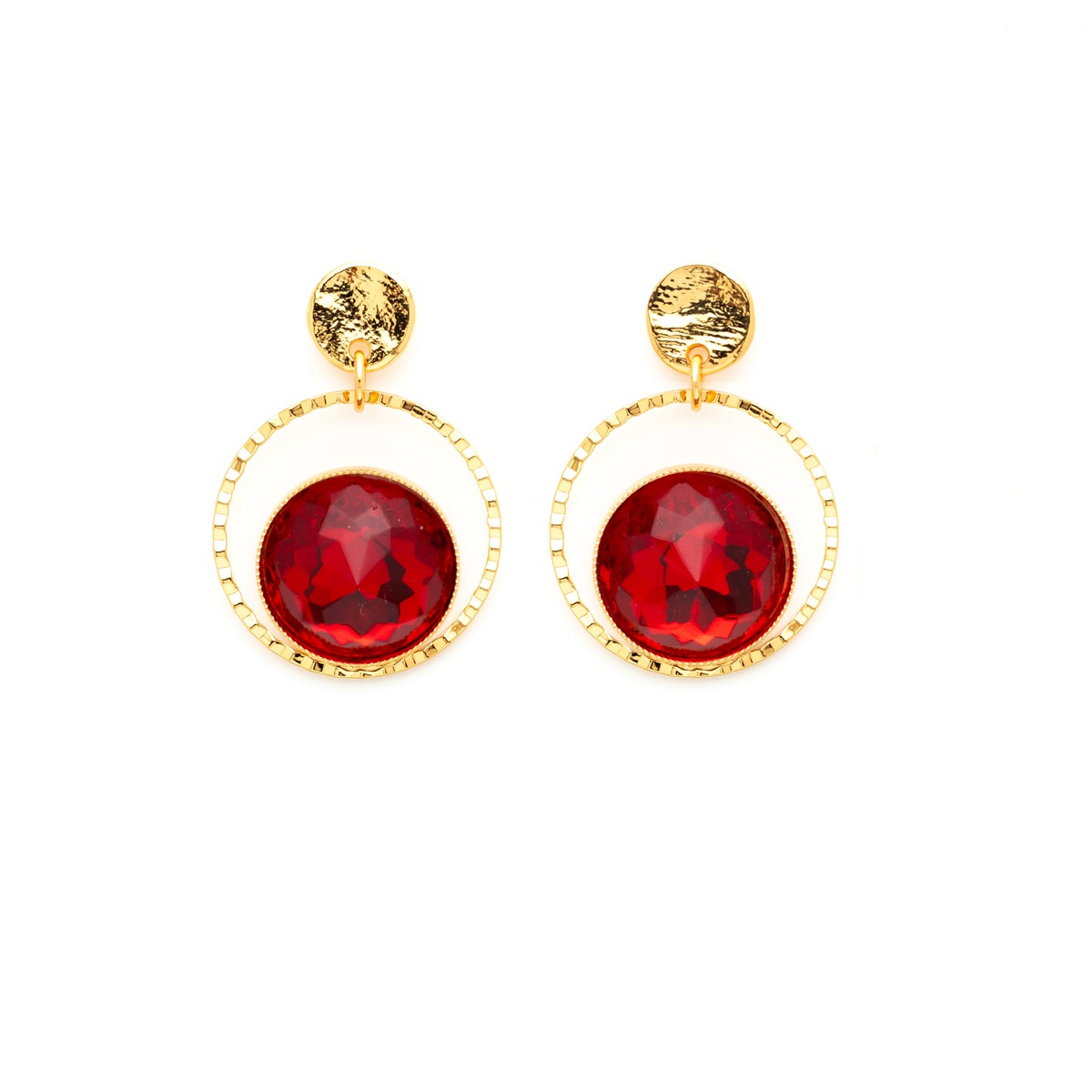 Boucles d'oreilles percées L’Amoroso