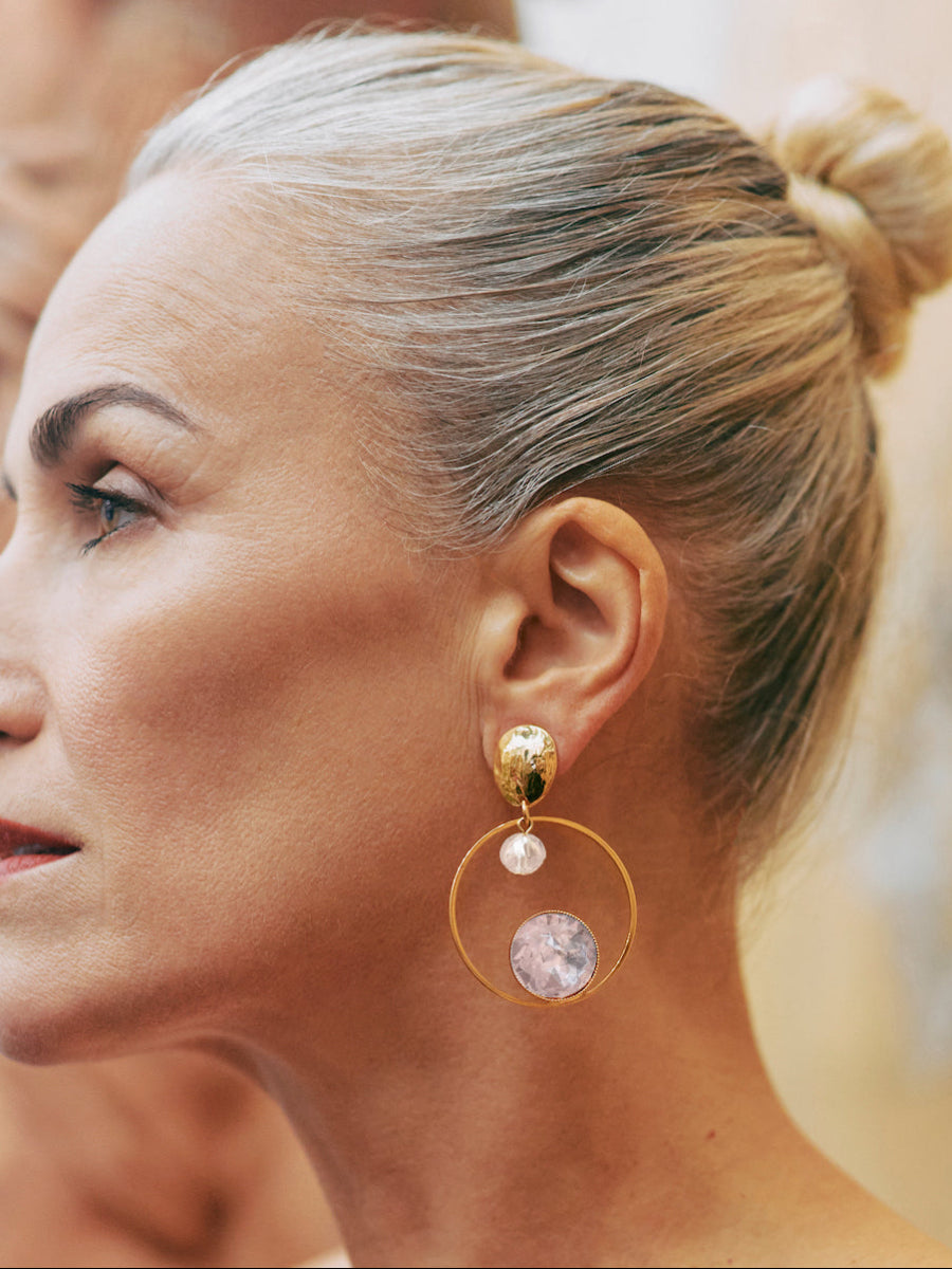 L'Amoroso Clip-On Earrings