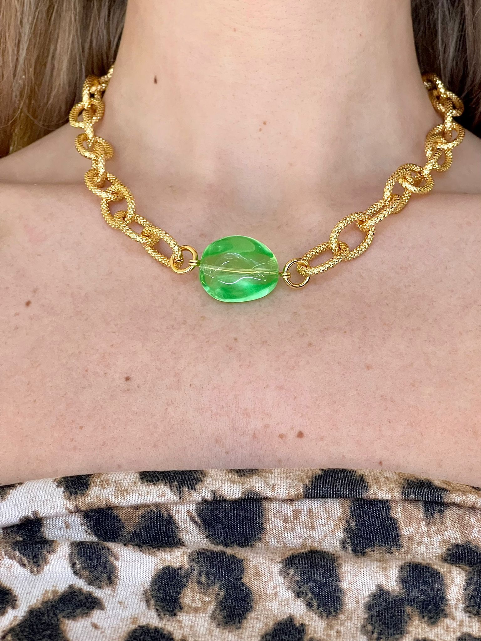 Collier Doré L'heure Dorée