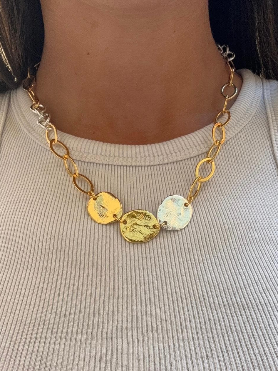 Gold-Plated Silver Arabian Nights Necklace