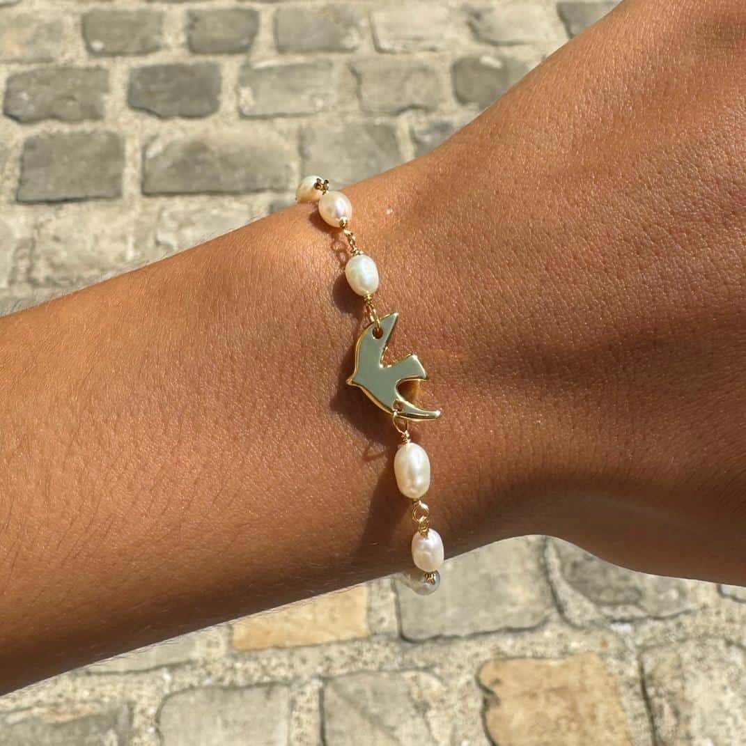Gold-plated Padmée Bracelet