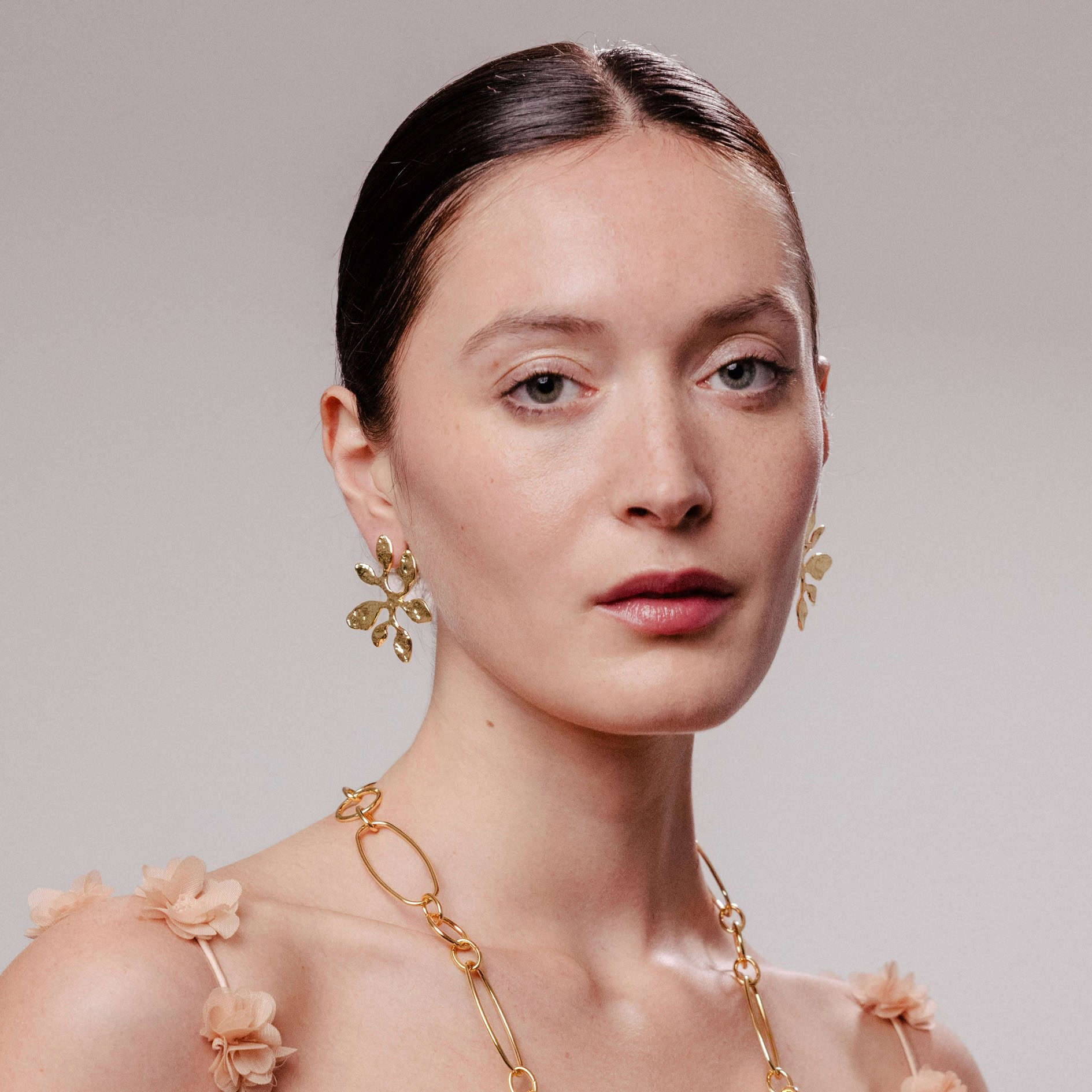 Boucles D'Oreilles percées Végétal