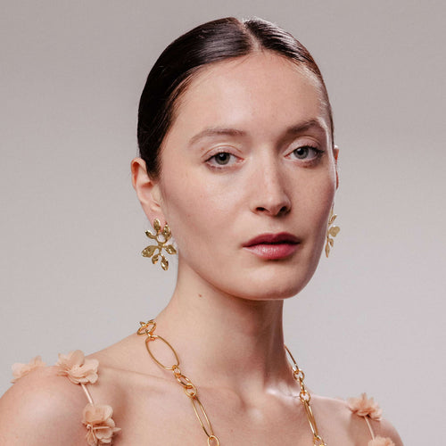 Boucles D'Oreilles percées Végétal