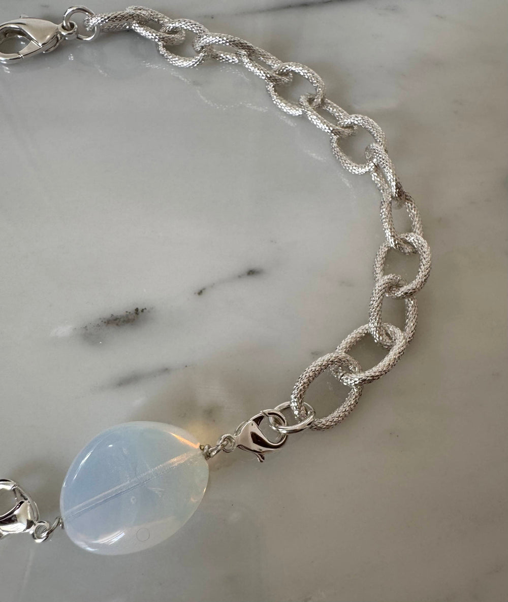 Collier Interchangeable L'Heure Argentée