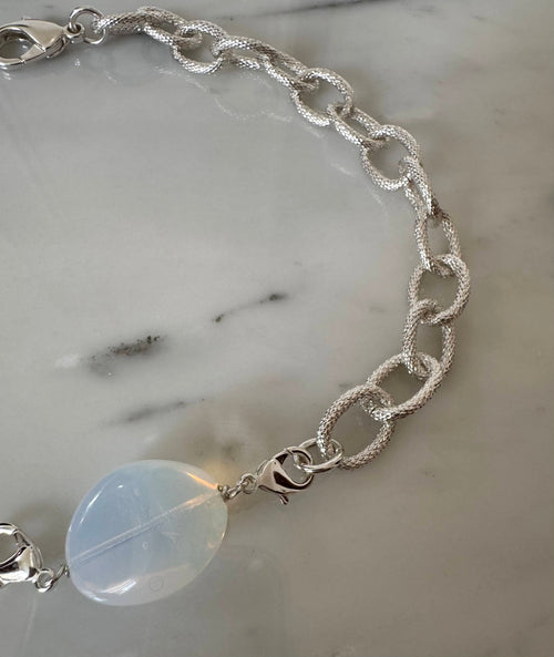 Collier Interchangeable L'Heure Argentée