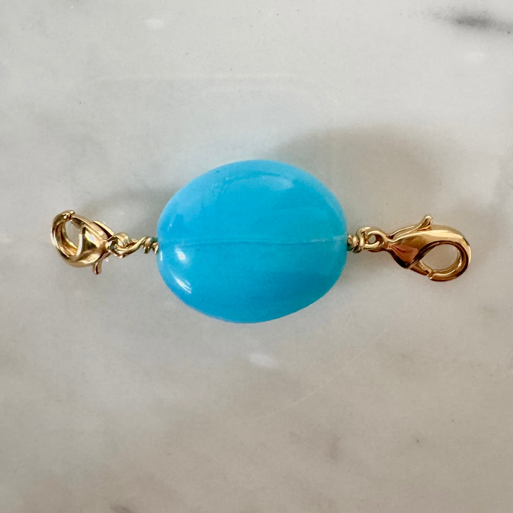 Perle Charms Bleu Rêve