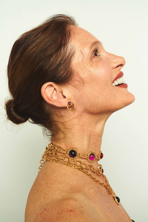 Boucles D'oreilles Percée Doré Joséphine