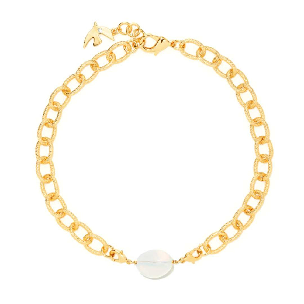 White Light Pearl Charms