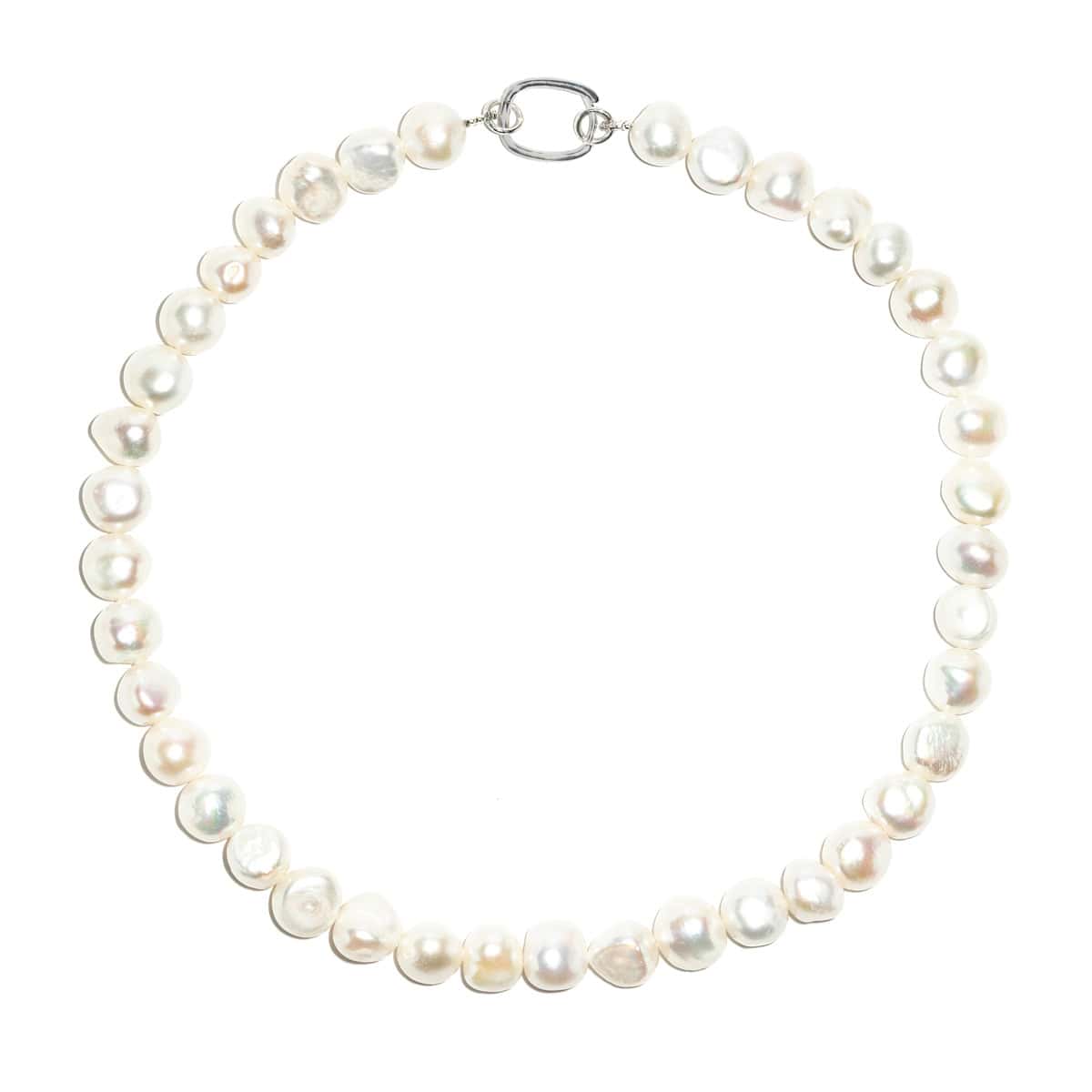 Collier "Gisèle" Argenté Interchangeable