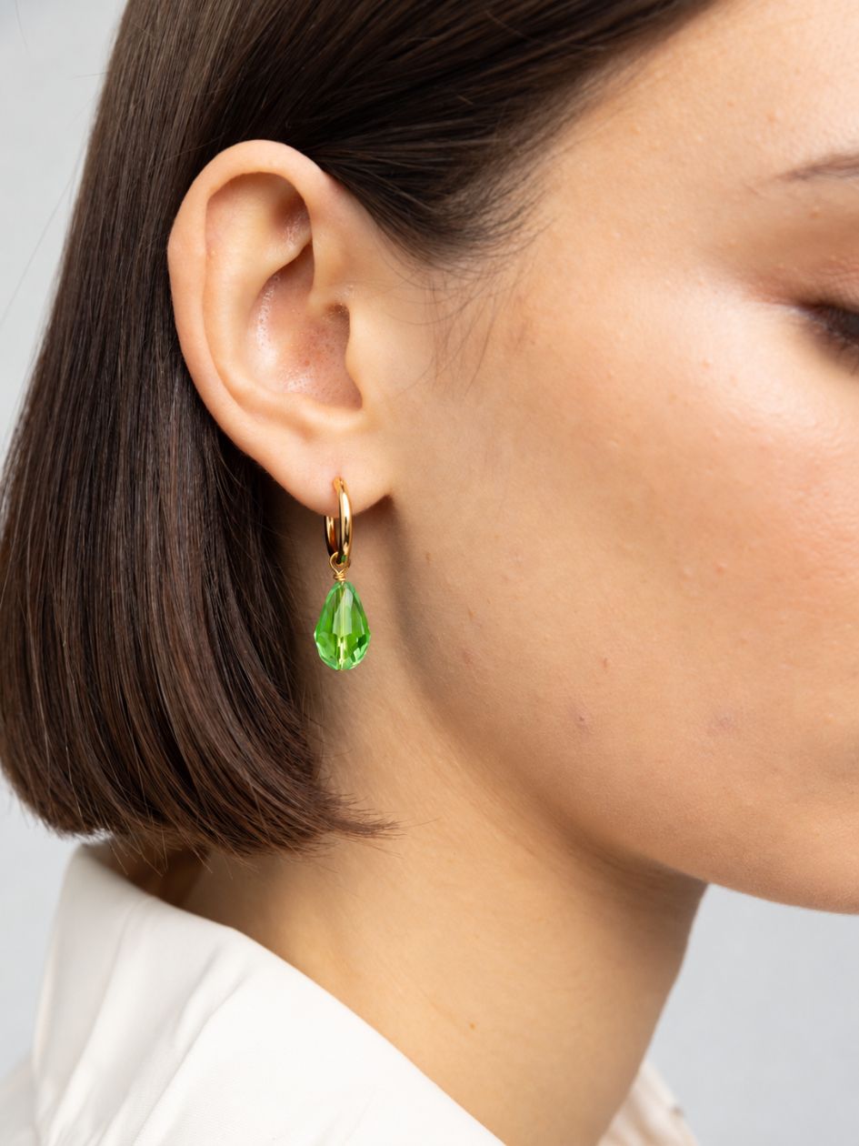 Boucles D'oreilles Dorées Charms