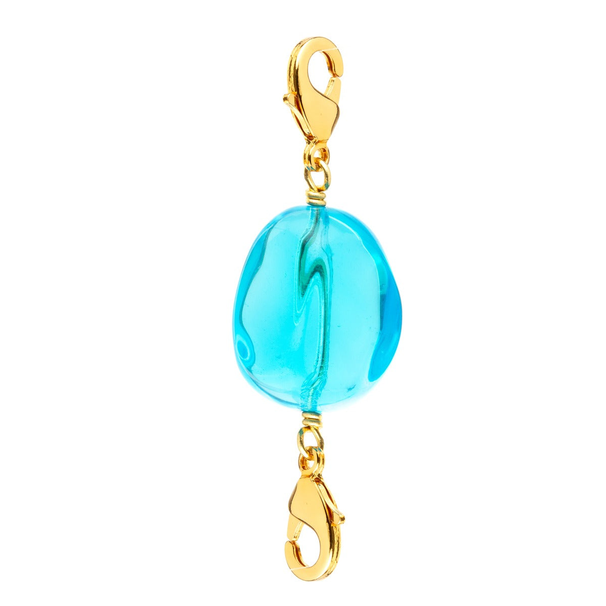 Ocean Blue Pearl Charms