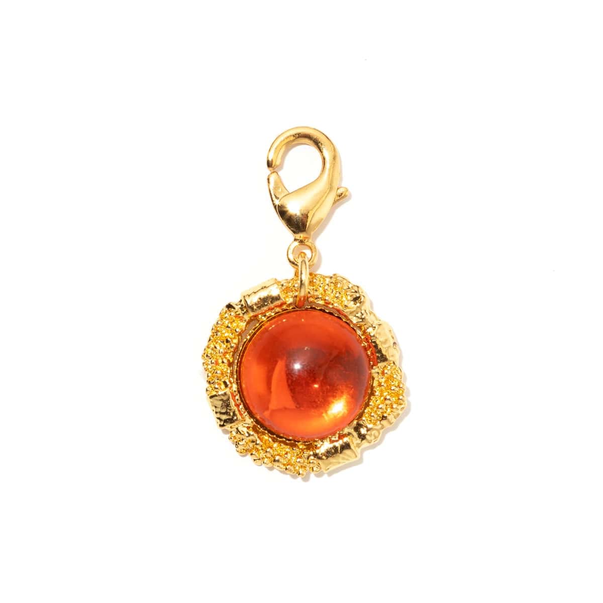 Charms Porte-Bonheur Orange Etincelle