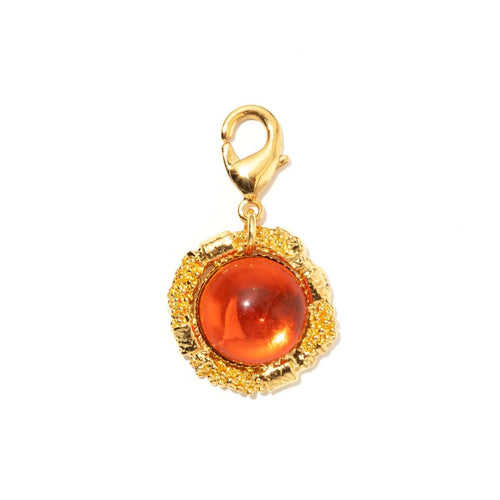 Charms Porte-Bonheur Orange Etincelle