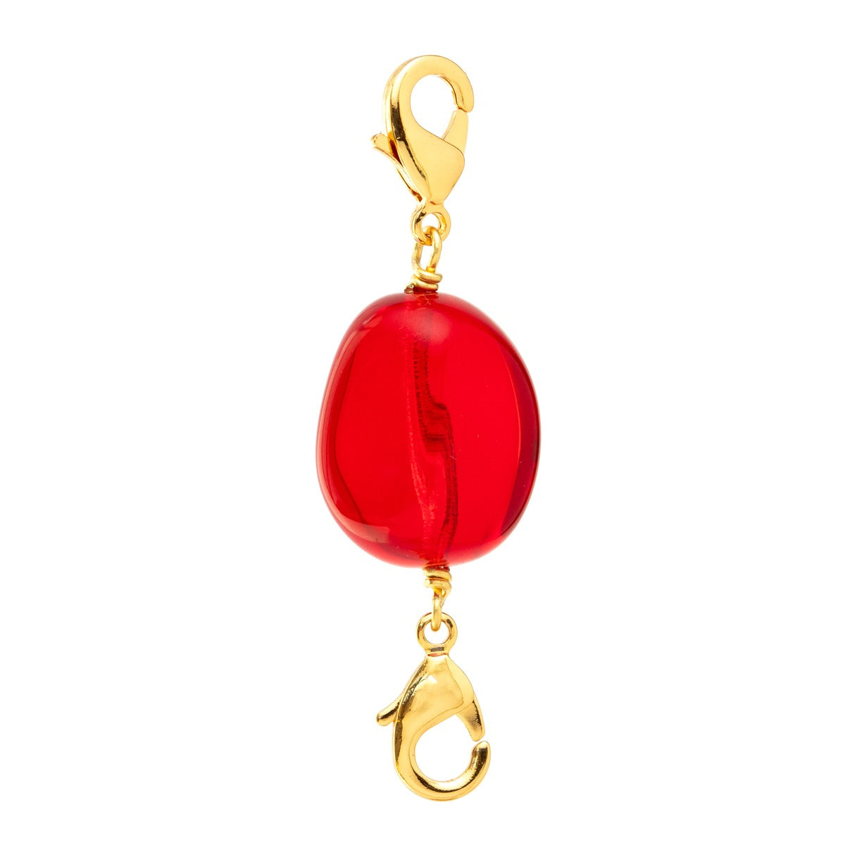 Glamorous Red Pearl Charms