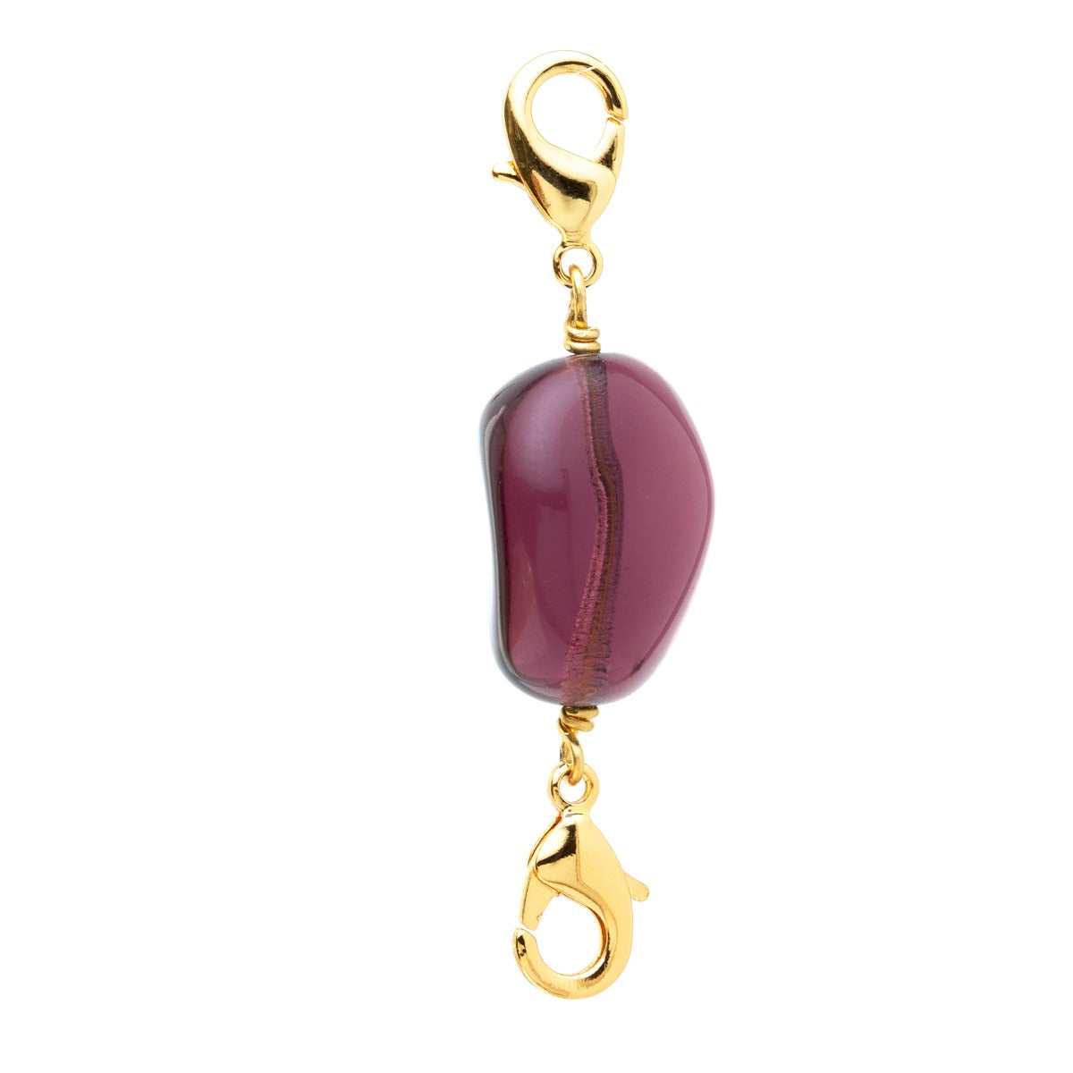 Nocturnal Violet Pearl Charms
